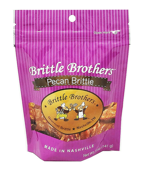 Brittle Brothers Pecan Brittle, 5 Ounce...