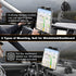 Aluminum Heavy Duty Tablet Mount for Car/Truck, 360° Adjustable 2-stage Tablet Stand Holder for Commercial Vehicle Dashboard Windshield, Compatibl...
