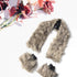 Shop LC Faux Fur Scarf for Women Neck Wrap with Boot Cuffs 100% Polyester Winter Accessories Birthday Gifts...