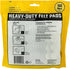 8827 Heavy Duty Self Adhesive Furniture Felt Pads 1-Inch Round Brown 160-Piece Value Pack in Resealable Bag...