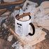 3dRose mug_232417_4 Jefe - The Man The Myth The Legend dad father boss chief in Spanish - Two Tone Black Mug, 11oz...