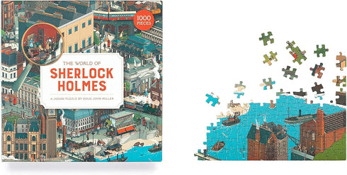 Laurence King The World of Sherlock Holmes 1000 Piece Puzzle...