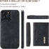 SZHAIYU 2 in 1 Detachable Back Cover Compatible with iPhone 13 Pro Max Wallet Case with Card Holder Leather Pocket Slim Phone Cases 6.7'' (Black)...