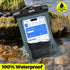 JOTO Up to 7" Universal Waterproof Phone Case for iPhone 16 15 14 13 Plus Pro Max, IPX8 Cellphone Dry Bag 12 11 Pro Max XR X 8 7 6S Plus SE, Galax...