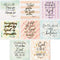 Juvale Inspirational Bible Magnets for Lemon Kitchen Decor & Accessories - 8-Pack 2.5-Inch Square Metal Magnets - Refrigerator Decor with Faith Qu...