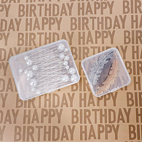 15Pcs Mini Storage Containers, Mixed Sizes Small Rectangular Clear Plastic Storage Containers Box with Hinged Lid for Beads, Organizie Tiny Items,...