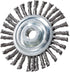 Mercer Industries 186010 - 4" x 3/16" x 5/8"-11 Stringer Bead Wire Wheel, .020 Carbon Steel Wire (with metric adapters)...