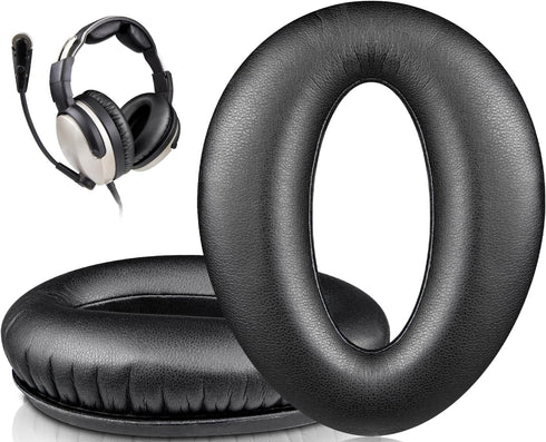 SOULWIT Professional Replacement Earpads Cushions for Lightspeed Zulu, Zulu2, Zulu3, Zulu PFX, Sierra Aviation Headset, Ear Pads with Softer Prote...