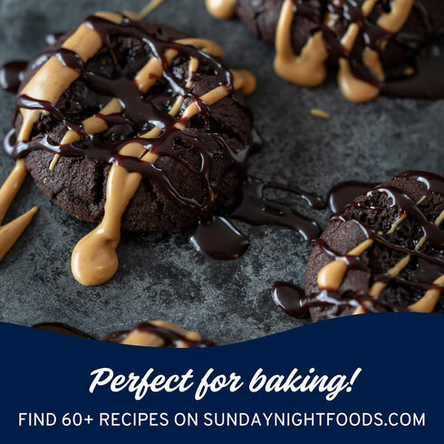 Sunday Night Founder’s Reserve Sweet + Rich Chocolate Sauce - Homemade Premium Chocolate, Brownie Flavor with Vanilla & Caramel, Luxurious Hot Fud...