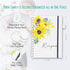 OUTSHINE 6 x9 Sunflower Hardcover Recipe Binder, Blank Recipe Binder to Write in Your Own Recipes, Recipe Binder, Recipe Book Blank, Recipe Notebo...