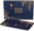 Portmeirion Sara Miller Chelsea Trinket Tray - 7.4 Inch Fine China Tray with 22 Karat Gold, Hummingbird Design in Dark Blue for Cheese Board - Dec...