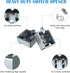 HONKID Switch Opener Aluminum Keyboard Switch Opener for Cherry MX Gateron Kailh Box Outemu Akko and Panda Mechanical Switches with Metal Magnet (...