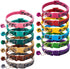 Puppy Collars-12 Pack Puppy Collars for Litter, Adjustable Puppy ID Collars Soft Nylon Whelping Collars for Newborn Litter Puppy Pets (Colorful Pu...
