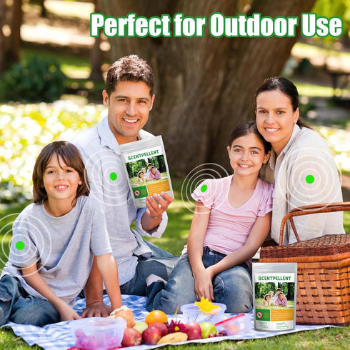 Scentpellent 150 Pack Mosquito Stickers for Kids and Adults, Deet Free Natural Citronella Mosquito Patches for Indoor Outdoor Traveling Camping Hi...