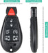 Keyless Remote Smart Key Fob Replacement Fit for Chrysler Town and Country 2008-2016, Dodge Grand Caravan 2008-2020, M3N5WY783X, IYZ-C01C Part # 2...