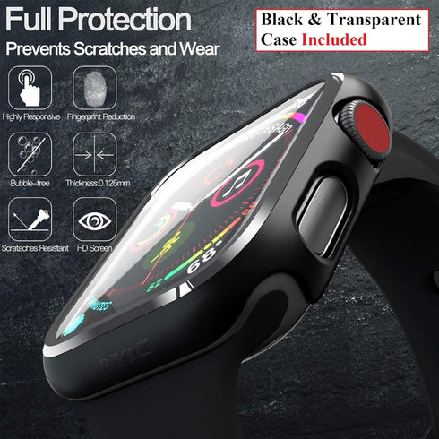 Brown Light Crocodile Leather Band Compatible for Apple Watch 41mm Iwatch Screen Protector Case Men Alligator Replacement Strap Smartwatch Series ...