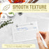CASADELLA Minimalist Recipe Cards 4x6 - Set of 50, Thick Cardstock Double-Sided 4x6 Recipe Cards, Perfect Gift for Bridal Showers and Weddings, Be...