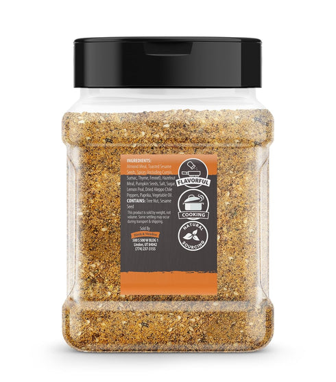 Birch & Meadow Dukkah, 7.2 Oz, Spice Blend, Middle Eastern Cuisine...