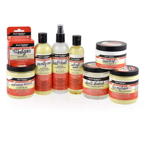 Aunt Jackie's Flaxseed Recipes Curl Mane-tenance, Lightwieght Anti-Poof Defining Curl Whip, Enriched with Flaxseed, Argan Oil and Shea Butter, Gre...