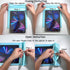 Floating Waterproof Tablet Case eReader Cover Bag Waterproof Holder Pouch for ipad pro air 9 Galaxy Tab S9 Surface Go 3 Kindle Scribe(Light Green)...