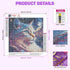 HEIBAGO Astro Cat Diamond Painting Kits for Adults, 5D DIY Cat Diamond Art Kits with Full Drill Gems, Premium Diamond Dots Set for Relaxation and ...