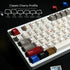 XVX Retro PBT Keycaps, Custom Key caps, Cherry Profile Dye Sublimation Keycap Set Suitable for 60% 65% 75% 100% Cherry Gateron MX Switches Mechani...