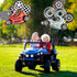 10 PCS Race Car Balloons, Foil Helmet Checkered Balloons and Hot Wheel Tire Balloons, Race Car Party Supplies for Boy Two Fast Birthday Party Cars...