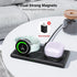 Wireless Charger for Samsung Galaxy Watch Ultra/7/Fold 6/Flip 6/S24 Ultra/24/23/22, 2 in 1 Charging Station for Samsung Watch 6/6 Classic/5/5 Pro/...