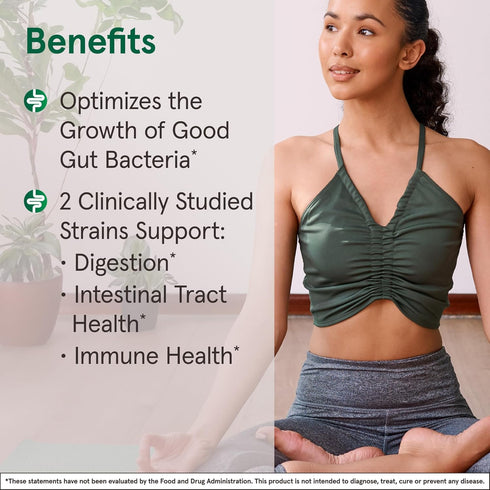 Jarrow Formulas Probiotic+ Prebiotic 2 Billion Live Cells Supplement, Digestive Health and Immune Support, 60 Blackberry Flavor Probiotic+ Prebiot...