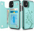HianDier Wallet Case for iPhone 11 6.1-inch Slim Protective Case with Credit Card Slot Holder Flip Folio Soft PU Leather Magnetic Closure Cover fo...
