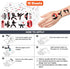 100PCS Karate Ninja Temporary Tattoos Stickers Martial Arts Birthday Party Favors Decorations Supplies Cool Taekwondo Japan Sports Tattoo Sticker ...