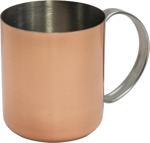 Copper Mug for Moscow Mules - 12-Ounce Copper-Clad Stainless Novelty Cup - Set Of 2...