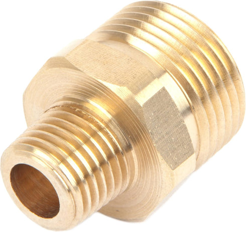 Forney 75115 Pressure Washer Accessories, Male Screw Nipple, M22M to 1/4-Inch Male NPT...