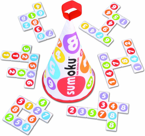 Blue Orange Sumoku, Five game variations (including solo and team play) for up to 8 players, ages 8 to adult...