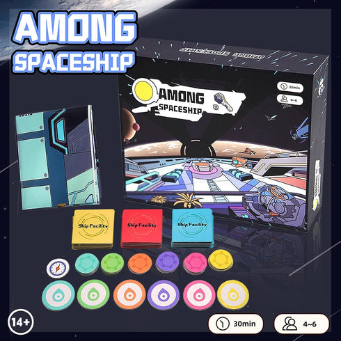 Galactic Strategy Board Game: Showcase Your Disguises and Skills for 4-6 Players – Ideal for Teens and Adults....