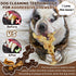 2 Pack Dog Chew Toys for Aggressive Chewers,Boredom and Stimulating Best Dog Toys for Medium/Large Breed,Tough Almost Indestructible Dog Bones for...