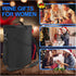 4 Bottle Wine Cooler Bag, Leakproof Insulated Padded Wine Gift Tote Carrier with Handle and Adjustable Shoulder Strap, for Travel, Wine Tasting, P...