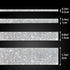 3 Yards Self-Adhesive Rhinestone Ribbon Strips,Crystal Diamond Sticker,Glitter Bling Tape Roll Banding Belt Wrap for Crafts DIY Event Dress Shoes ...