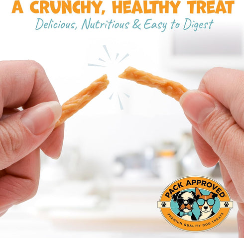 Mini Chicken Sticks for Dogs - Dehydrated Chicken Dog Treats & Single Ingredient Dog Treat - High Protein, Low Fat Dog Treats - Chicken Treats for...