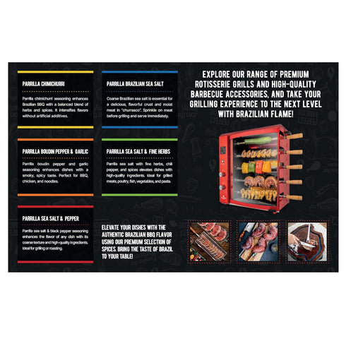 Brazilian Flame Parrilla Seasoning - Parrilla Chimichurri - 15.9 oz...