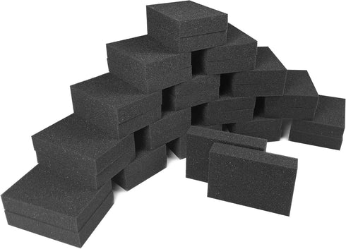 Foam Card Dividers - 24 PCS Card Dividers for Storage Boxes Multifunction Foam Dividers for Trading Cards Shock Absorbing Foam Block for Sport Pla...