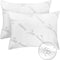 2 Pack Waterproof Viscose Made from Bamboo Pillow Protectors Queen 20x30 Pair Zippered Case, Guaranteed Noiseless Pad, Ultra Plush Absorbent (Visc...
