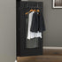 Simple Houseware Over The Door Clothes Hanging Rod, Black...