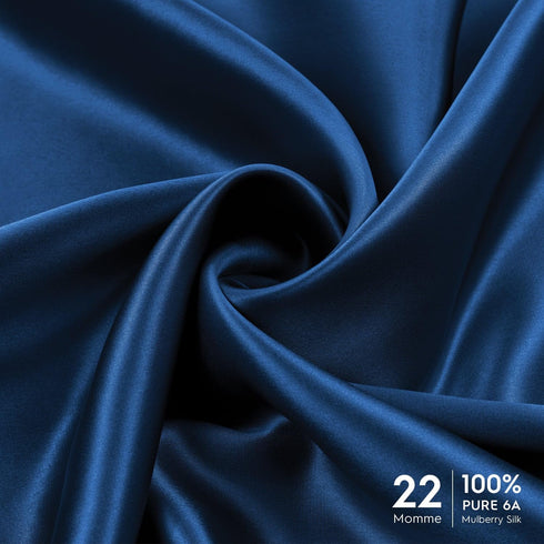 Tafts Pillow Cases - 22mm 100% Pure Mulberry 6A Silk Pillowcase for Hair & Skin with Zipper Closure, Cooling, Natural, Organic, Double Sided Silk ...