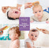 Baby Brush Set for Newborn - Baby Hair Brush with Soft Goat Hair Bristles - Wooden Toddler Hair Brush with Baby Comb, Massage Brush & Cradle Cap B...