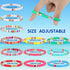 Junkin 12 Pieces Preppy Bracelets Surfer Heishi Bracelets Stackable Colorful Beaded Stretch Bracelets Elastic Bohemia Bracelets Gift for Women Gir...