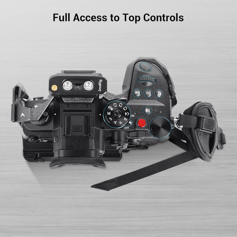 SMALLRIG Camera Cage Wrist Strap, Hand Strap with Quick Adjustable and Detachable Design Secure Grip for Camera Cage Camera Handle and L Bracket -...