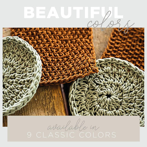 Lion Brand Yarn for The Home Cording Yarn, Greige......