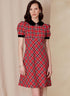 Vogue Misses' Empire Waist Dress Sewing Pattern Kit, Code V1822, Sizes 8-10-12-14-16, Multicolor...