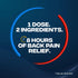 Advil Dual Action Back Pain Caplets Delivers 250mg Ibuprofen and 500mg Acetaminophen Per Dose for 8 Hours of Back Pain Relief - 144 Count...
